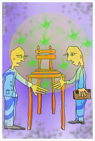 İki Arkadaş | KaraÇizme